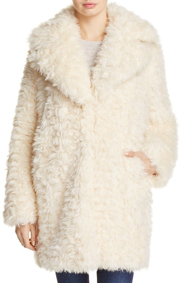 Kendall + Kylie Faux Fur Coat