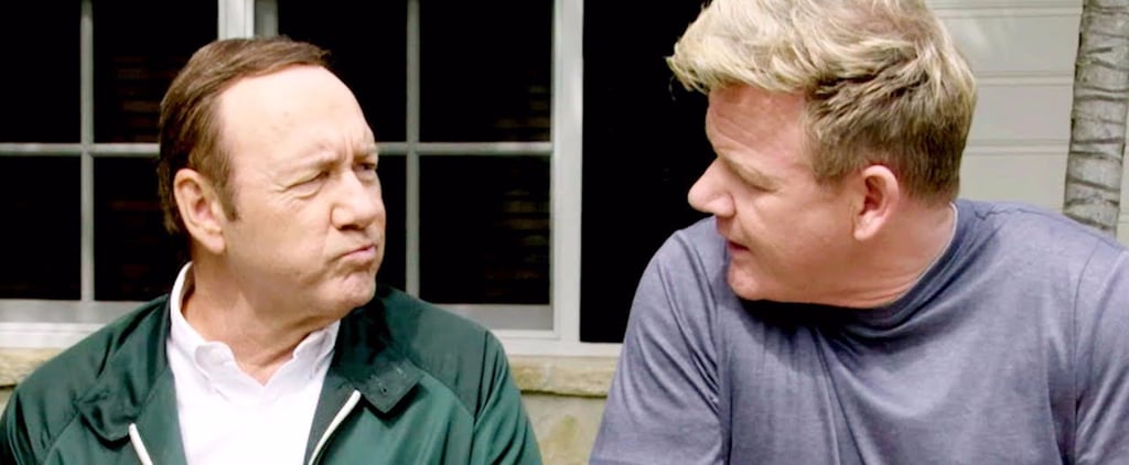 Kevin Spacey and Gordon Ramsay The F Word Video 2017
