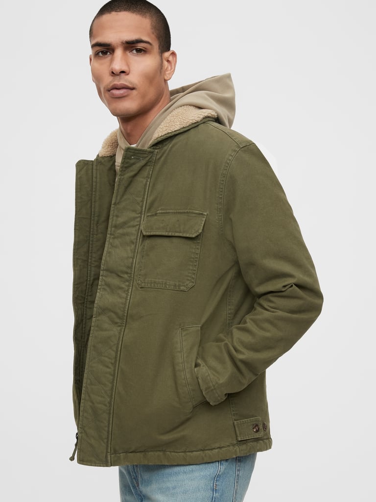 Gap Sherpa Lined Jacket