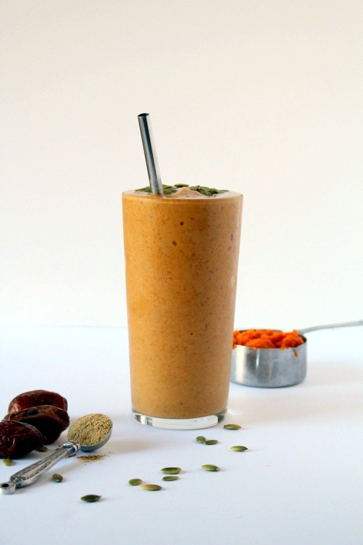 Pumpkin Chai Protein Smoothie