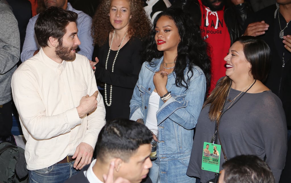 Rihanna, Jake Gyllenhaal, and Jay Z at Boxing Night | Photos