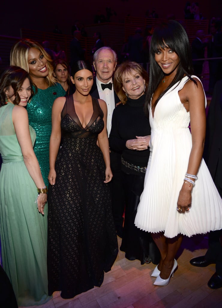 She Even Got Caught in the Center of a Barbara Walters, Laverne Cox, and Naomi Campbell Sandwich