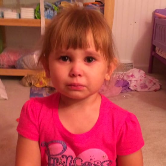 Little Girl Blames Barbie For Telling Her to Paint Her Body