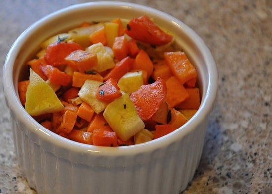 Roasted Root Veggies For Babies and Adults, Too!