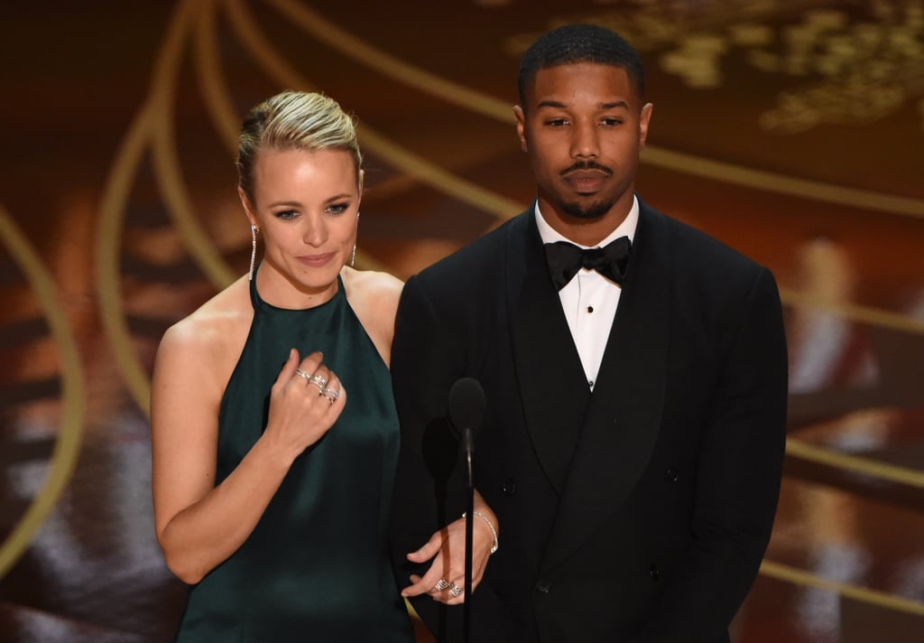 Pictured: Michael B. Jordan and Rachel McAdams