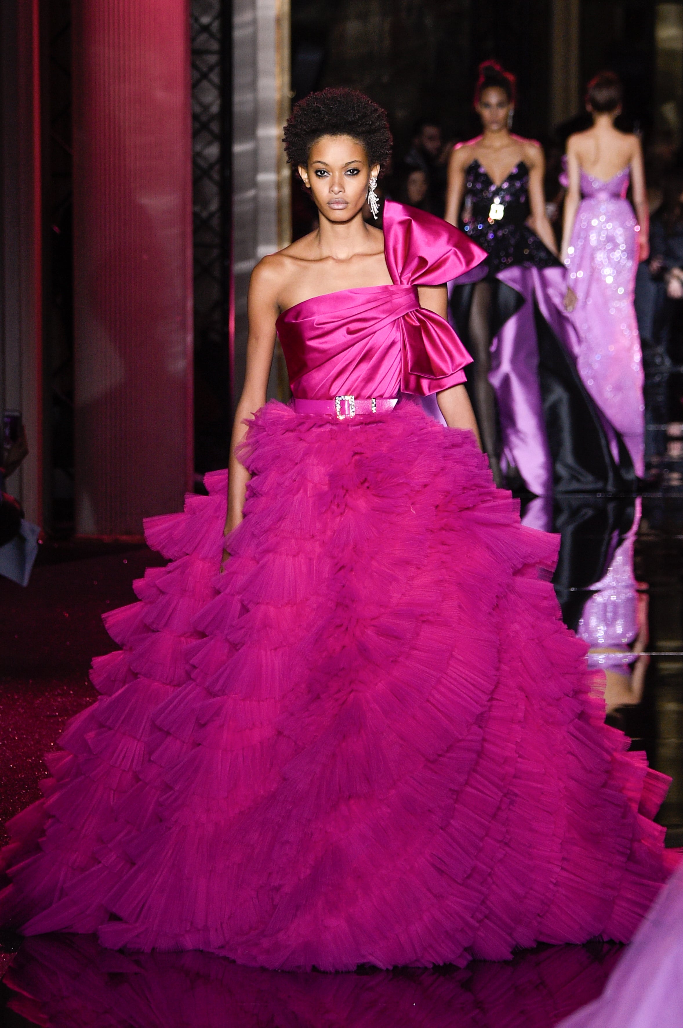 2017 new fashion dress pink What Is the Most Popular Color to Wear in 2017?
