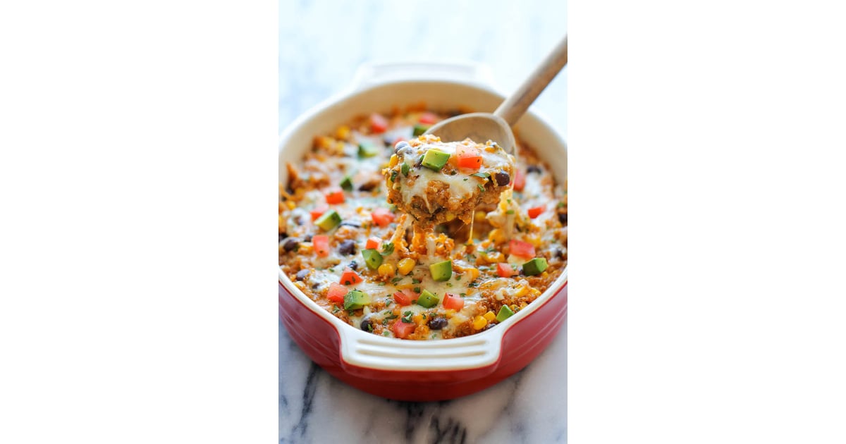 Quinoa Enchilada Casserole | Vegetarian Recipes For Dinner | POPSUGAR ...
