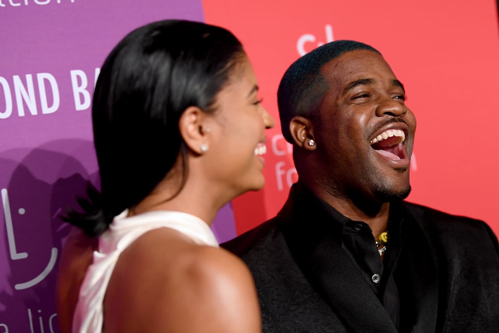 Renell Medrano and A$AP Ferg at the 2019 Diamond Ball