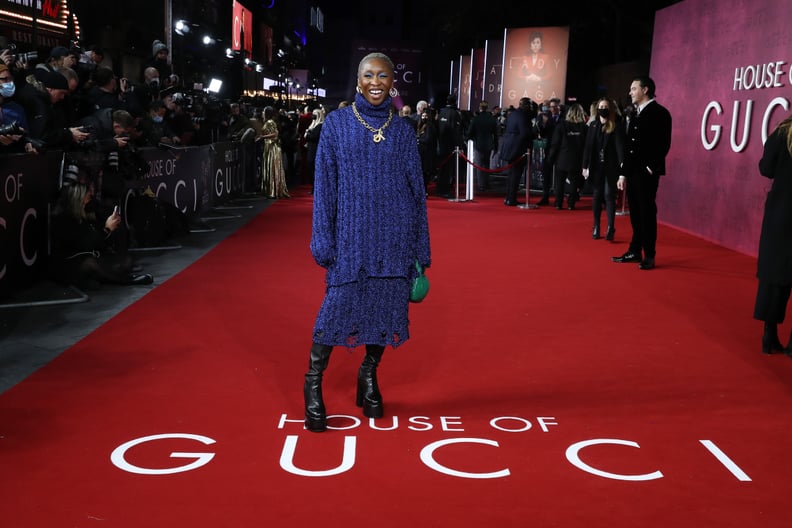 Cynthia Erivo Attending the House of Gucci Premiere in London