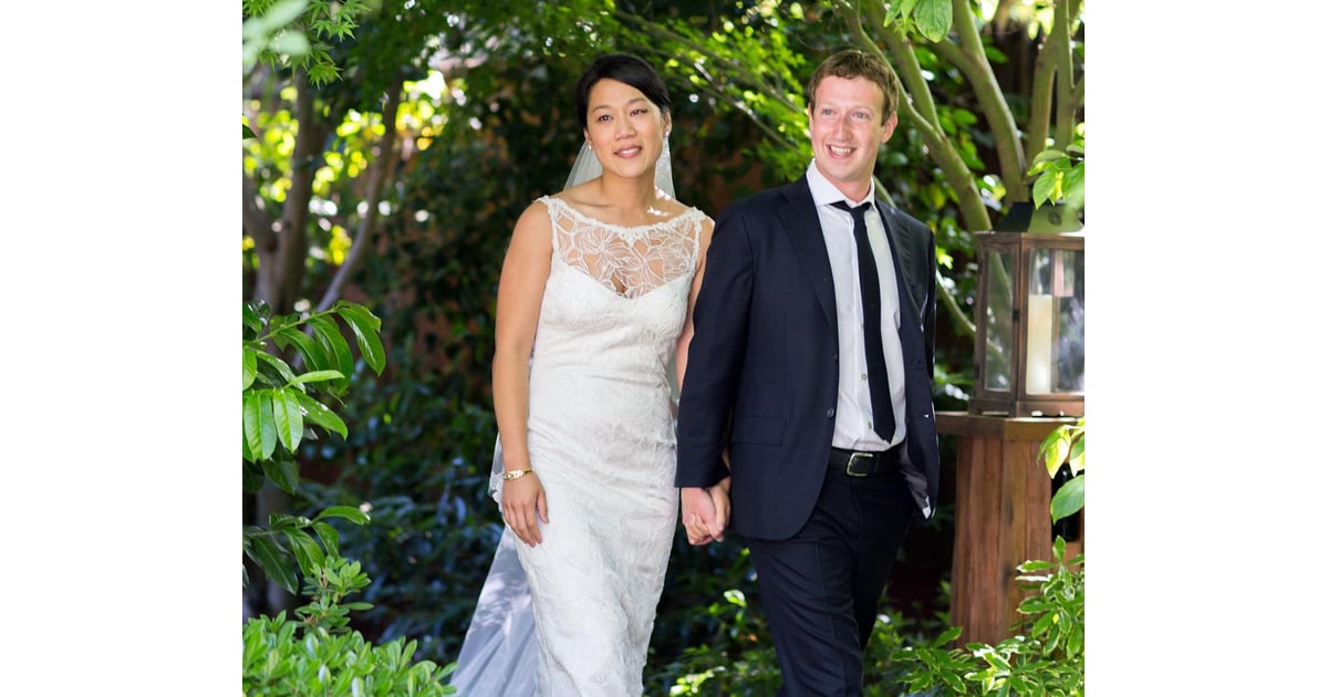 Mark Zuckerberg Marries Longtime Girlfriend Priscilla Chan In Their Backyard | POPSUGAR ...