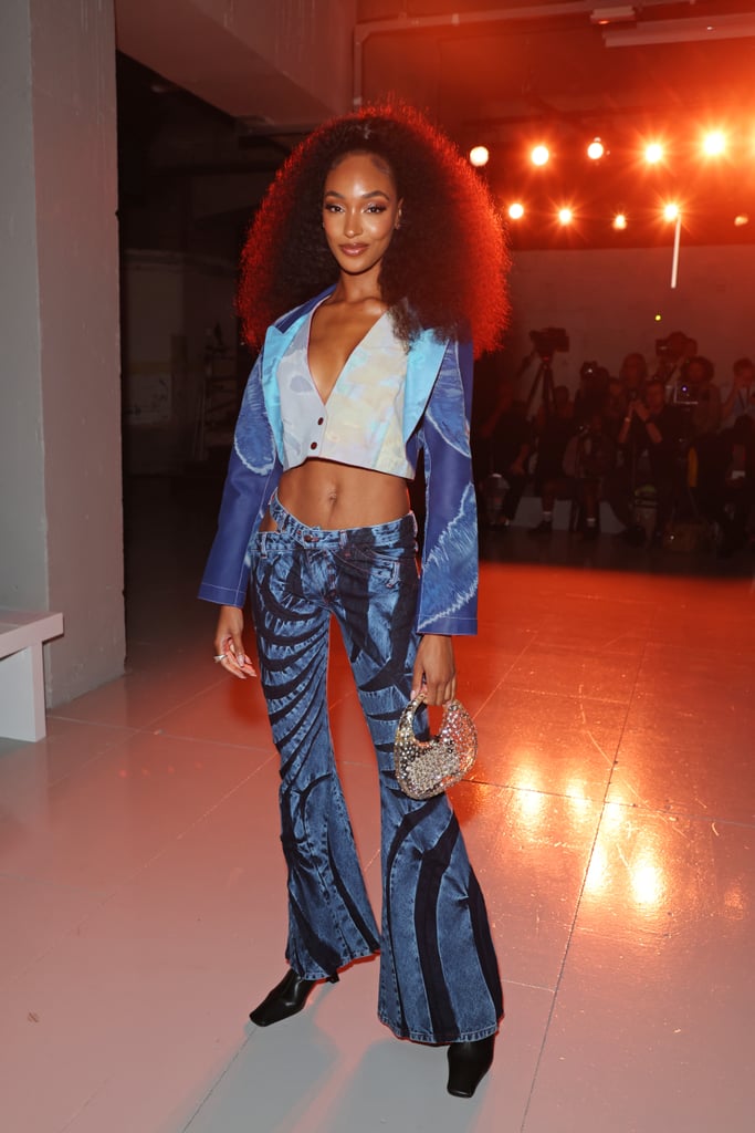 Jourdan Dunn At The Masha Popova 2023 Show Celebrity Style In The Front Row At Fashion Week