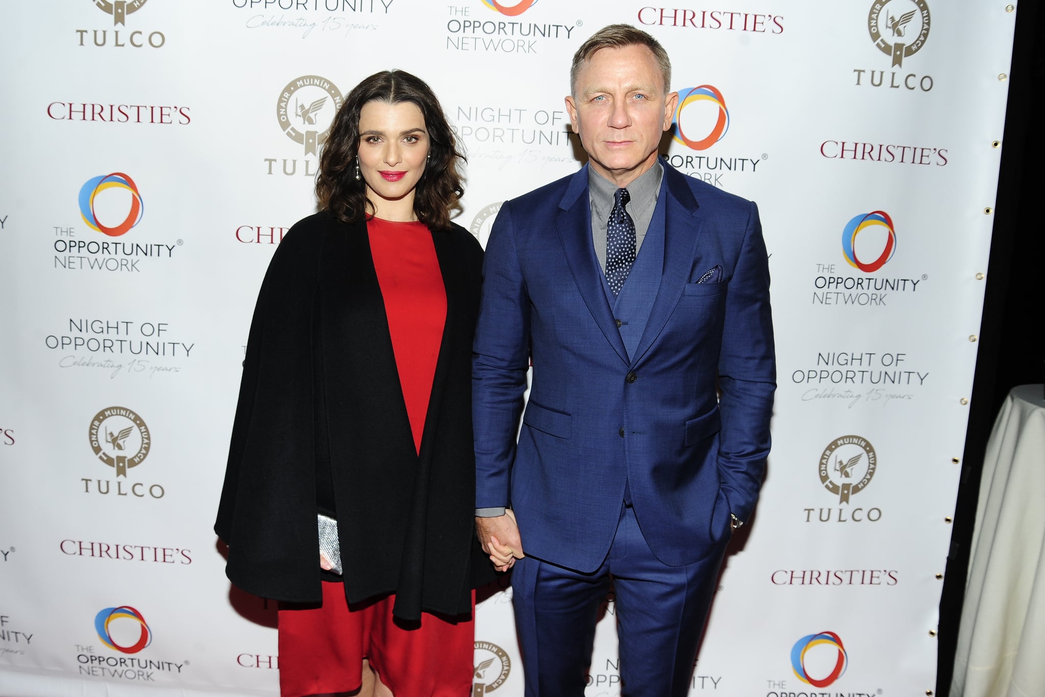 NEW YORK, NY - APRIL 9:  (L-R) Michelle Ebanks, Gabrielle Union, Daniel Craig and Rachel Weisz attend The Opportunity Network's 11th Annual Night of Opportunity Gala at Cipriani Wall Street on April 9, 2018 in New York City. (Photo by Paul Bruinooge/Patrick McMullan via Getty Images) *** Local Caption *** Michelle Ebanks;Gabrielle Union;Daniel Craig;Rachel Weisz