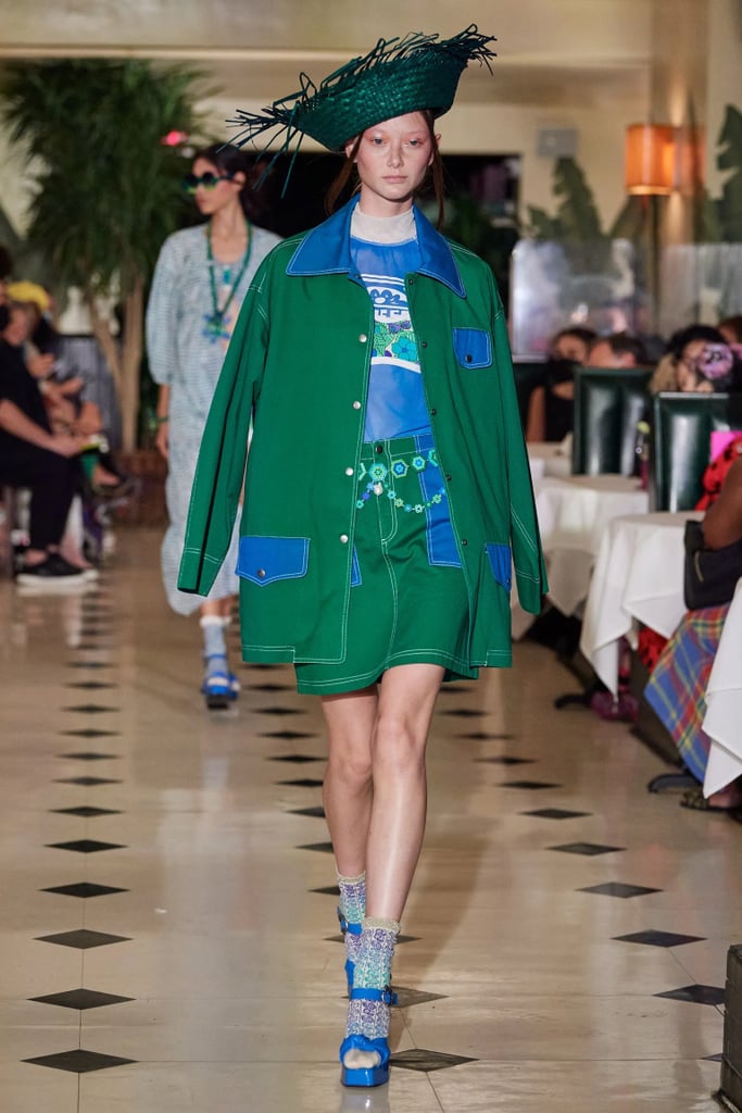 Shoes from Anna Sui spring 2022 collection.