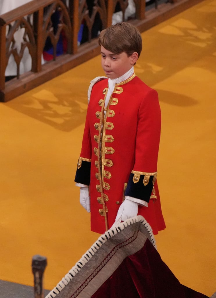 Prince George's Coronation Outfit  Princess Charlotte's Dress at King Charles III’s Coronation 