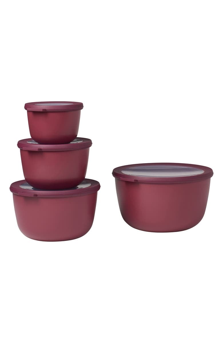 Rosti Mepal Cirqula Set of 4 Storage Bowls