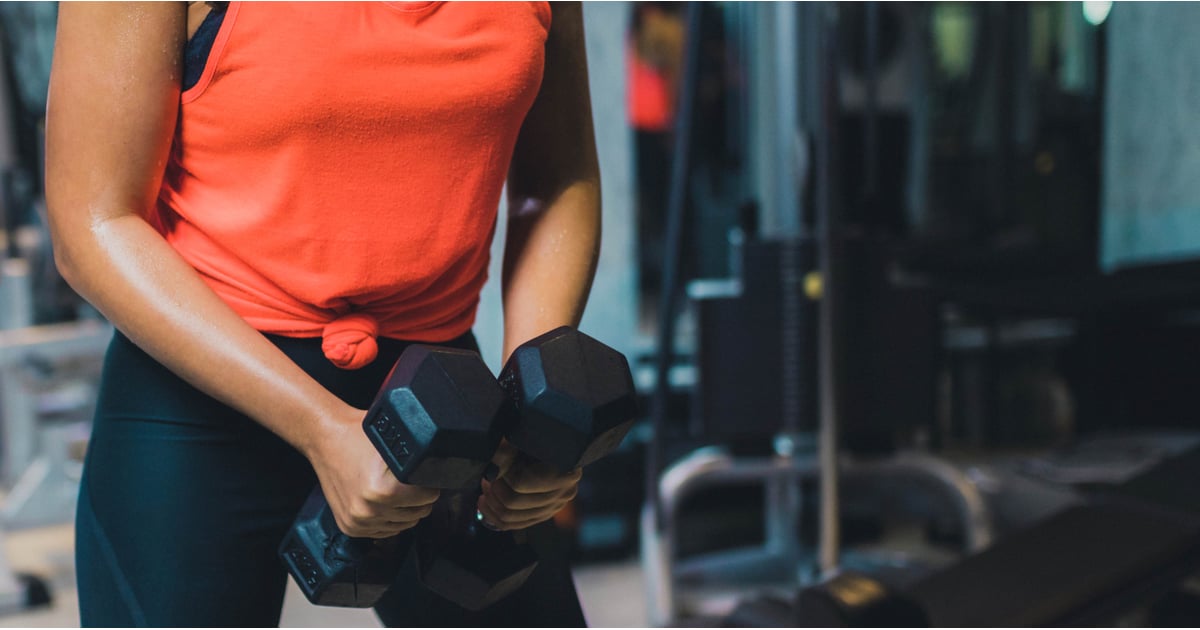 Woman exercising holding dumbbells, Fitness Centre Physical fitness  Personal trainer Weight loss Weight training, gym transparent background PNG  clipart