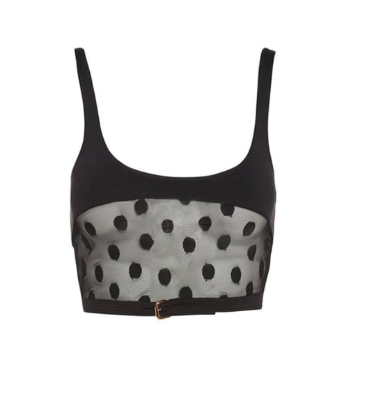 Neon Moon Mona Polka Dot Underboob Bra