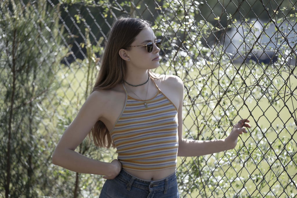 Alaska's Striped Halter Top in Looking For Alaska