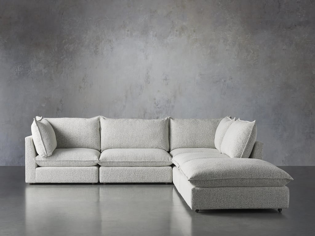 Best Bouclé Sectional From Arhaus