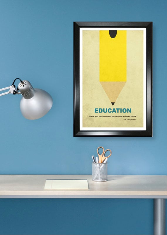 Boy Meets World Mr. Feeny Quote Poster