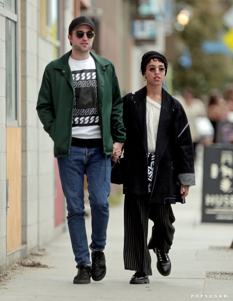FKA Twigs Wearing Engagement Ring With Robert Pattinson