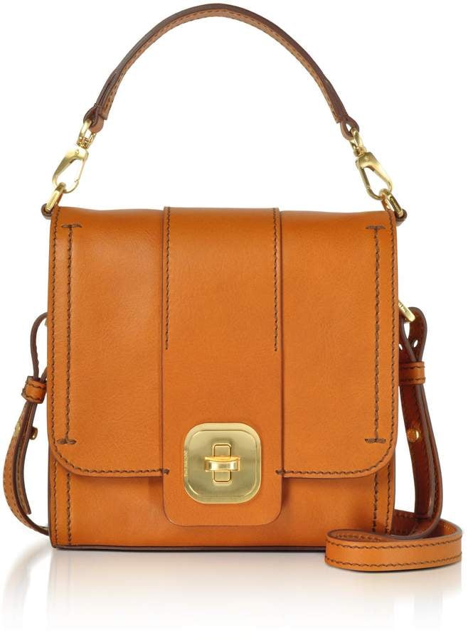 The Bridge Genuine Leather Top Handle Crossbody Bag