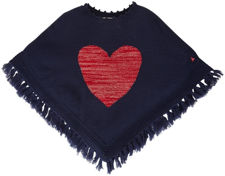 Fringe Heart Poncho