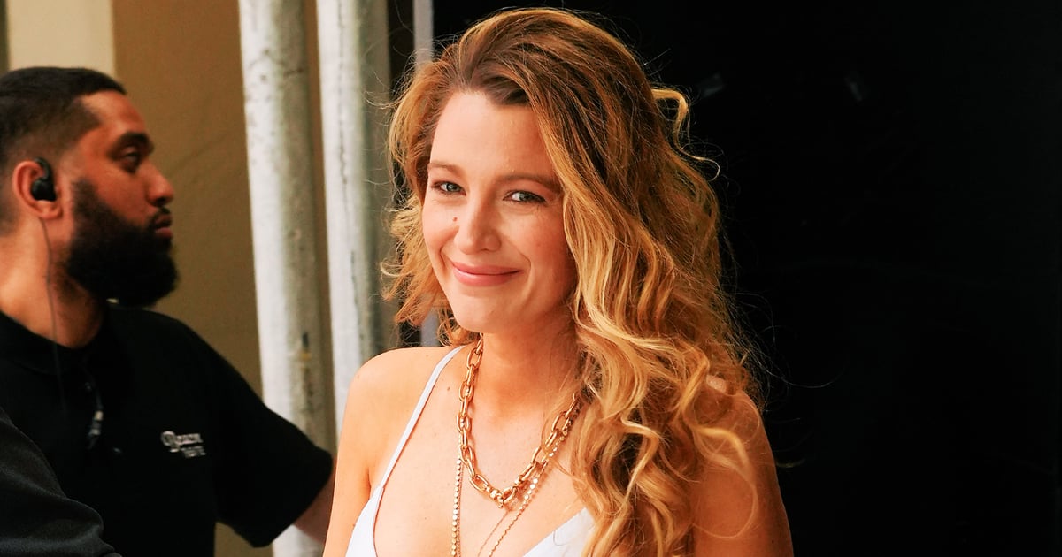 Blake Lively Wears a Black Outfit to Disneyland For Birthday