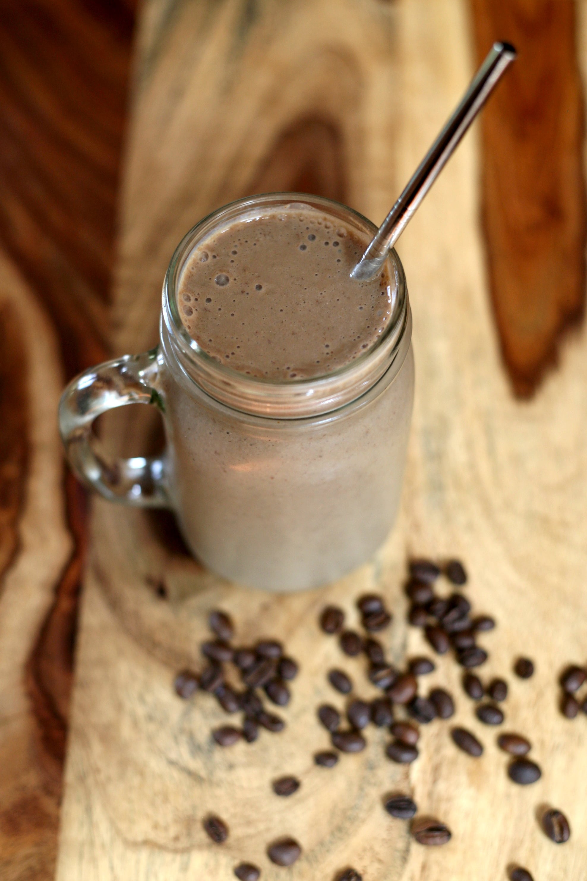 Iced Coffee To Go  Coffee protein smoothie, Protein smoothie