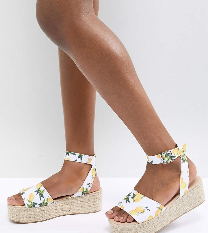 ASOS Thear Espadrille Flatform Sandals