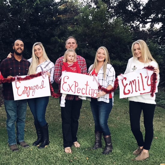 Engaged, Expecting, and Emily Family Christmas Card