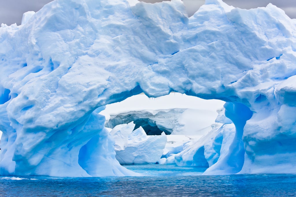 Iceberg Off Antarctica Coast