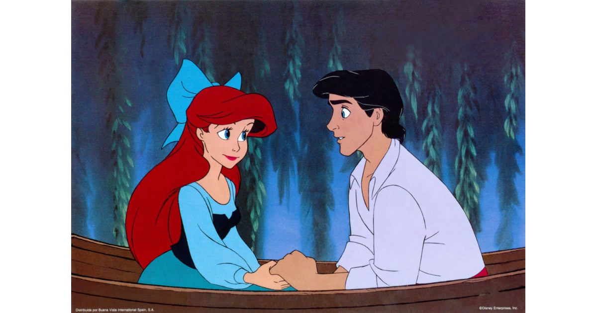 Ariel's Blue Dress in the Original "Kiss The Girl" Scene See Halle