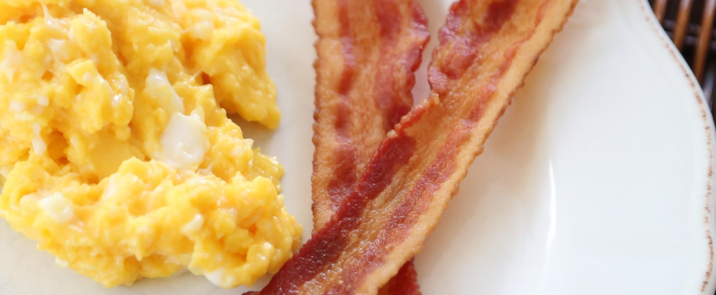 How To Scramble Eggs In Bacon Fat Popsugar Middle East Food