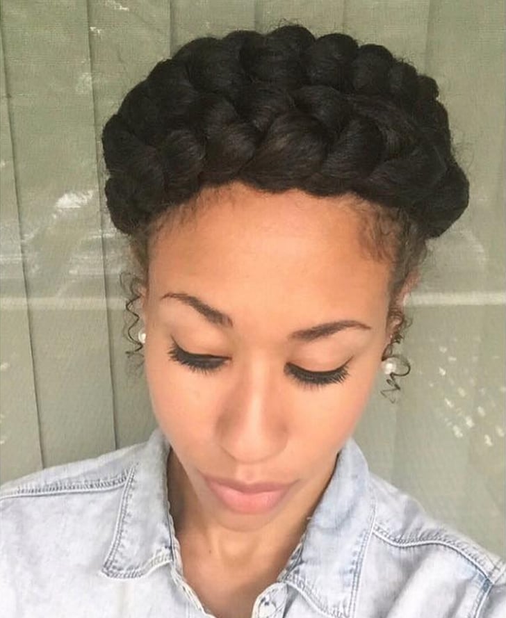 French Wraparound | Protective Style Ideas For Natural Hair | POPSUGAR ...