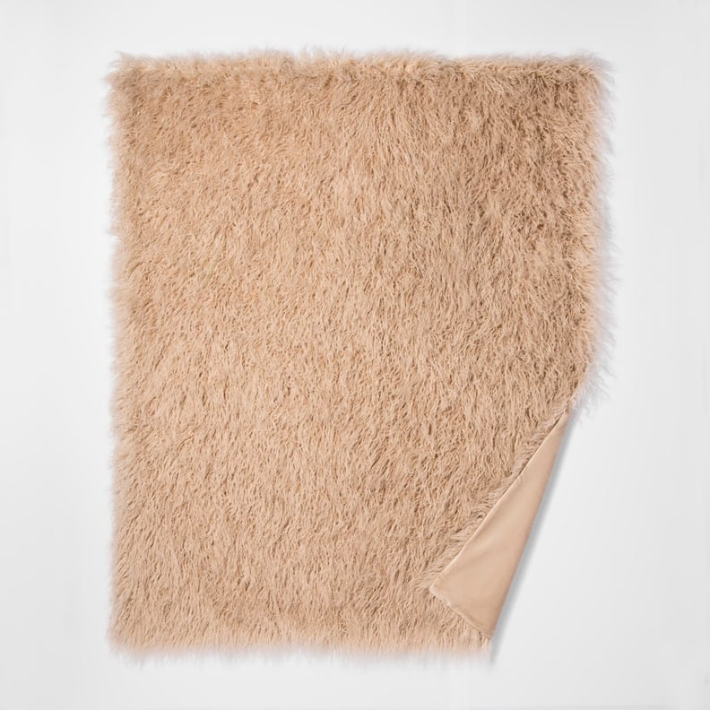 Mongolian Faux Fur Throw Blanket​