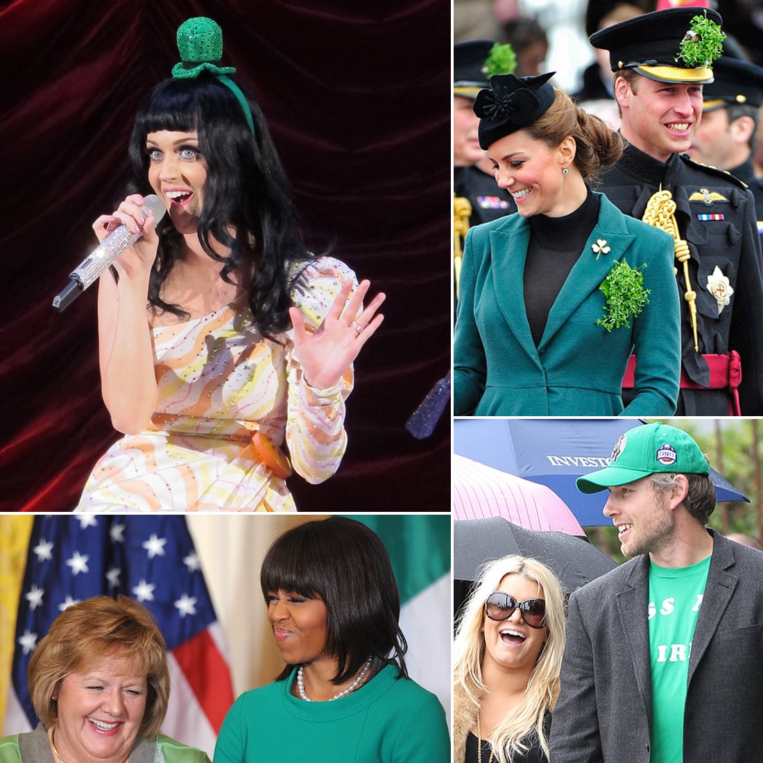 Stars Celebrating St. Patrick's Day Through the Years: Pics
