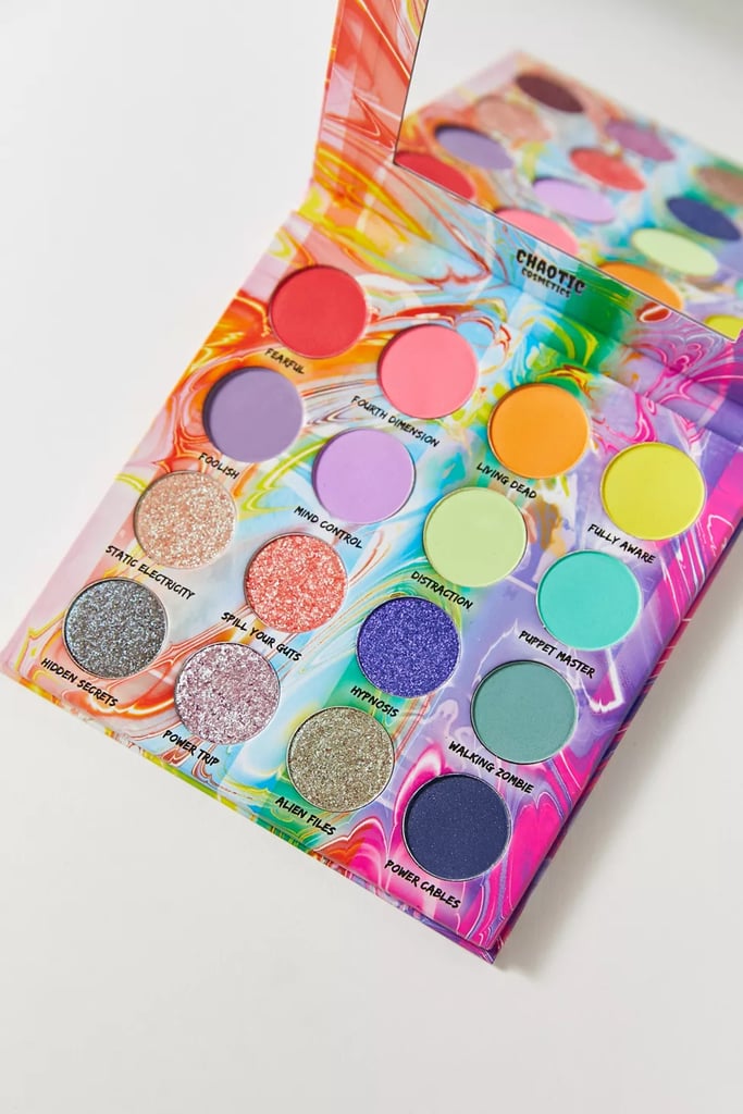 A Colorful Eyeshadow Palette: Chaotic Cosmetics Brain Washed Eyeshadow Palette