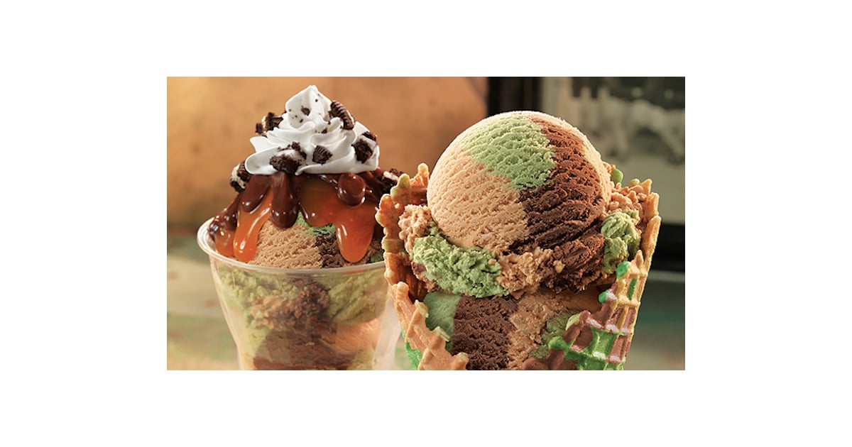 BaskinRobbins Camouflage Ice Cream Veterans Day POPSUGAR Food