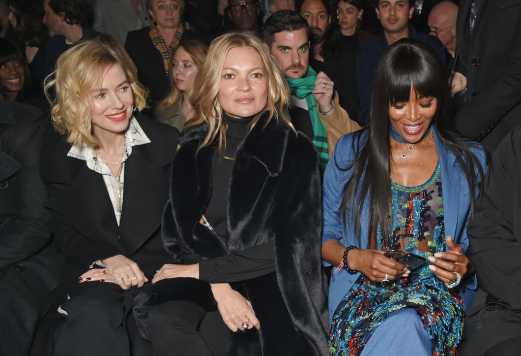 Naomi Watts, Kate Moss, and Naomi Campbell