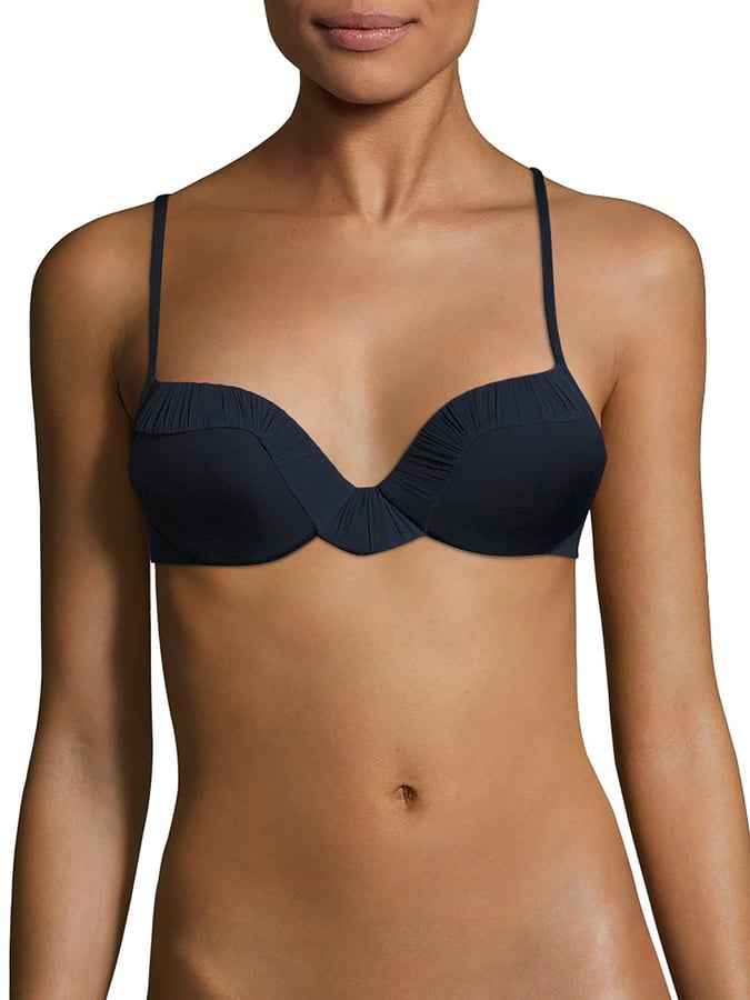 La Perla Women's Gathered Front Push-Up Bikini Top