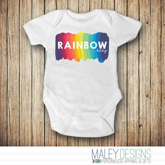 Rainbow Swatches Onesie