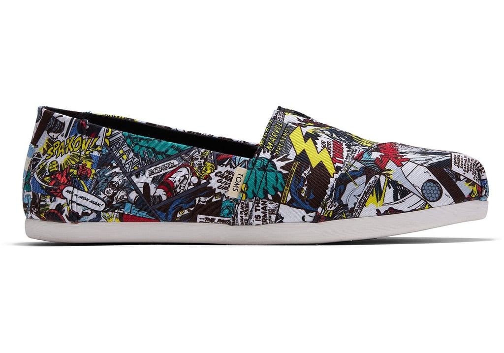 marvel canvas shoes