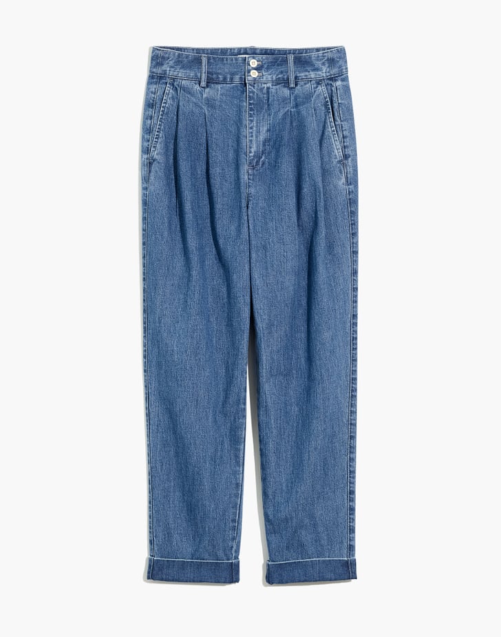 madewell baggy tapered jeans