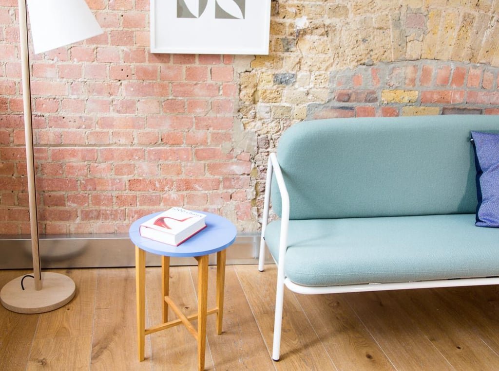 Vintage Style Folding Side Table