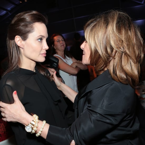 Angelina Jolie With Amy Pascal After Sony Email Leak