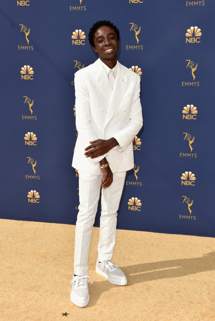 Stranger Things Cast Outfits Emmys Red Carpet 2018