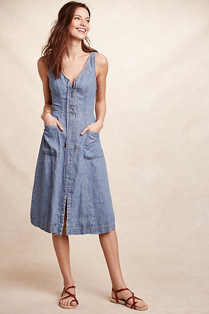 Holding horses denim dress sale