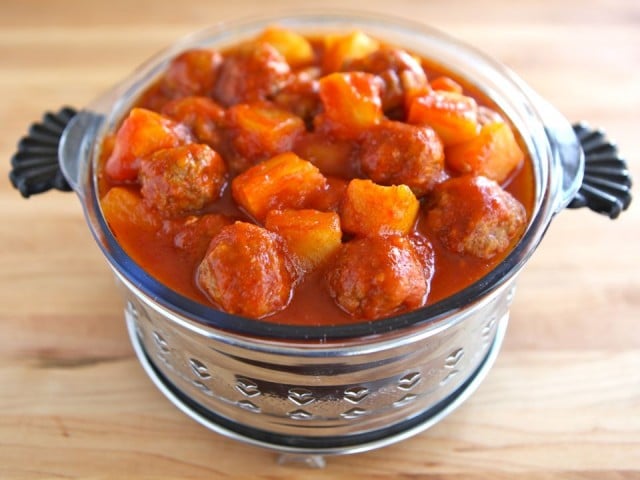 Sweet and Sour Meatballs