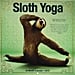 Sloth Yoga Calendar